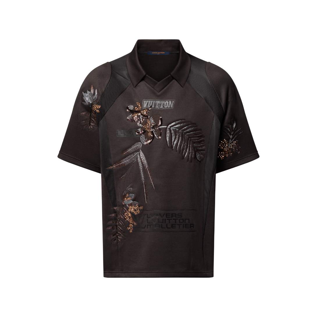 Camiseta de Jersey Bordada - Ready-to-Wear | LOUIS VUITTON ®